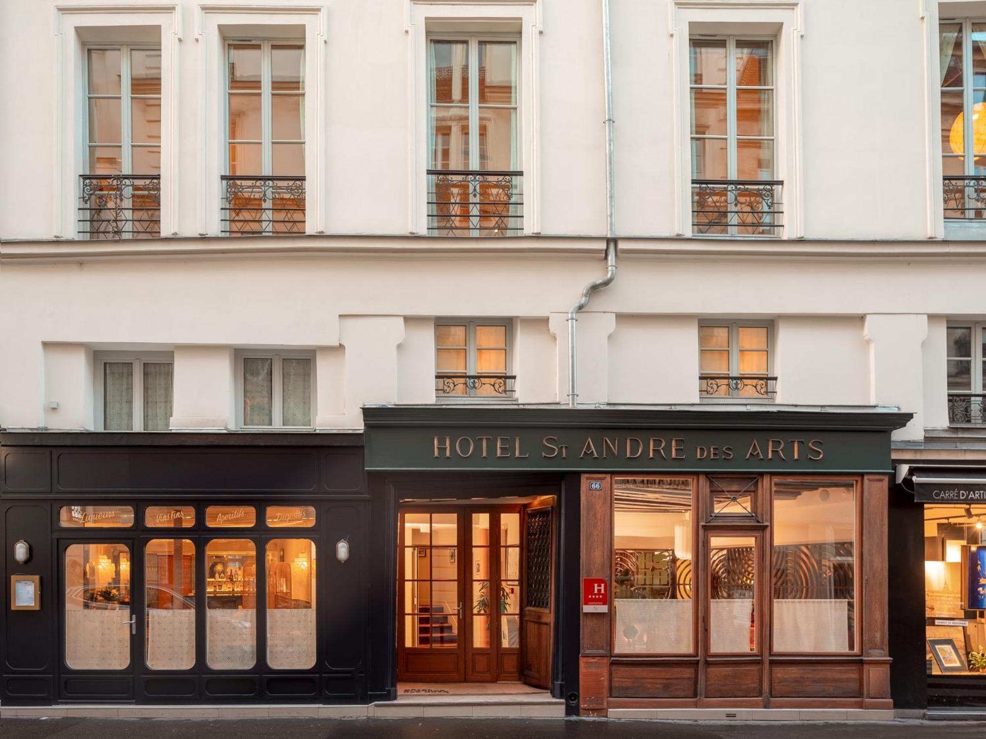 Hôtel Saint-André des Arts París Exterior foto