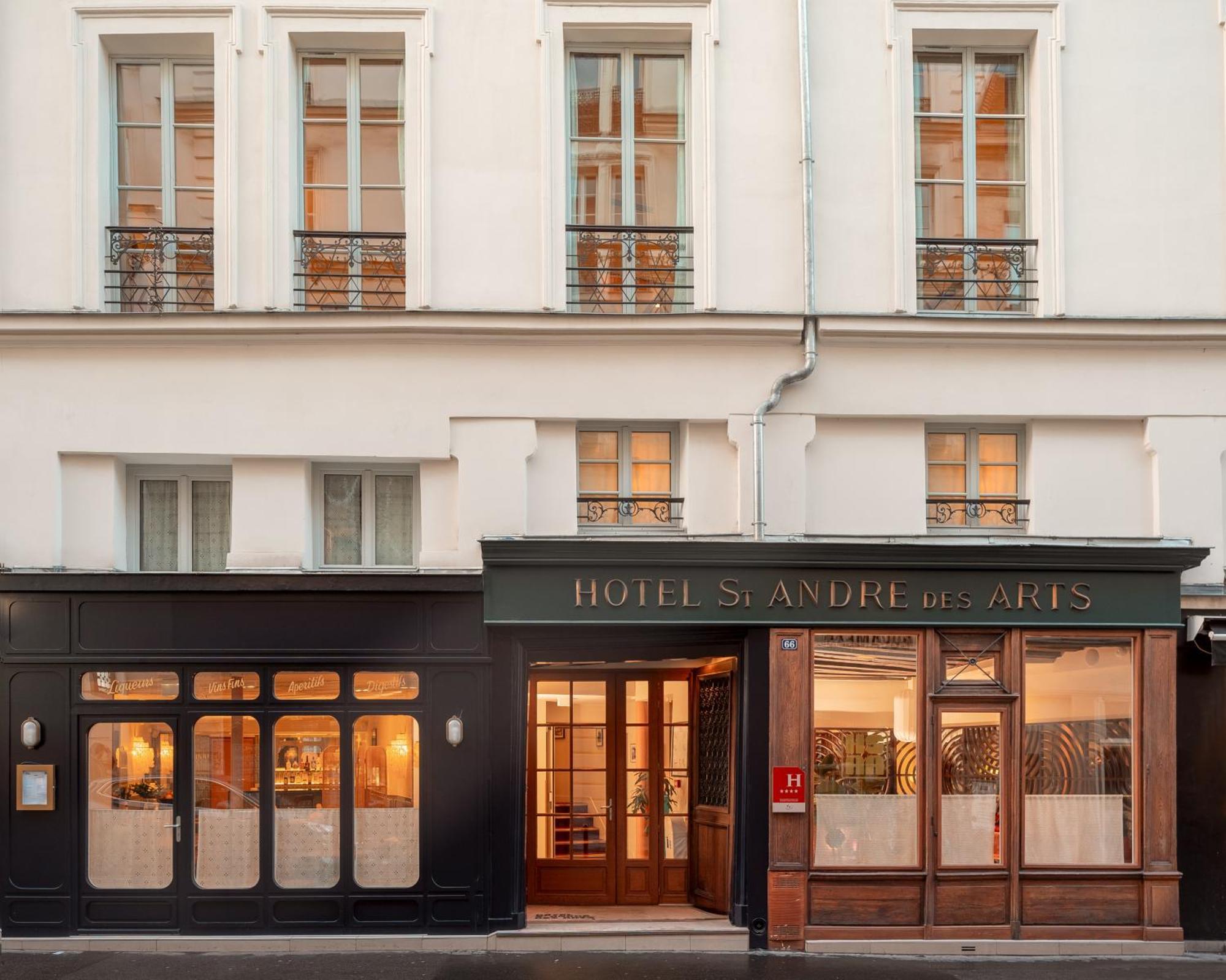 Hôtel Saint-André des Arts París Exterior foto